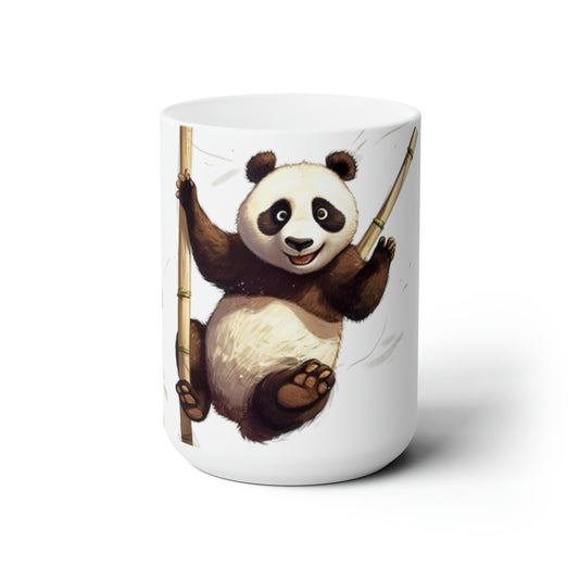 Panda Bungee Jumping Mug