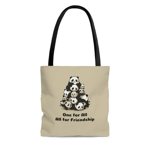 Panda Pile-Up Tote Bag
