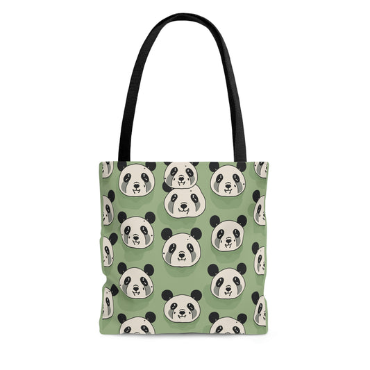 Stylish Panda Pattern Tote Bag