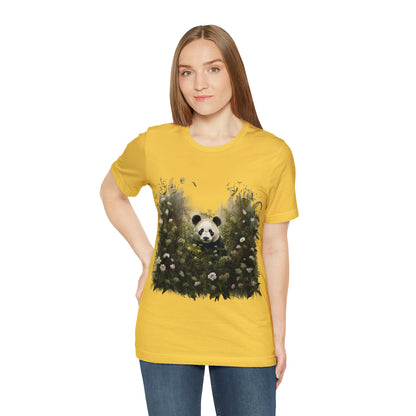 Panda Print Tee - A Tee with an Artistic Touch