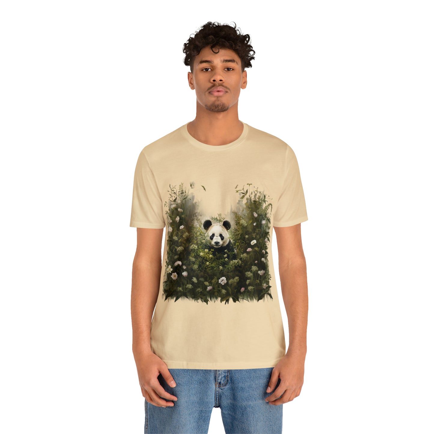 Panda Print Tee - A Tee with an Artistic Touch