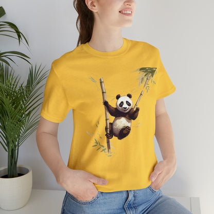 Panda Bungee Jumping Tee