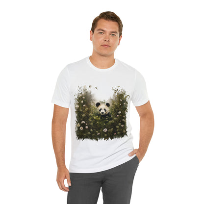 Panda Print Tee - A Tee with an Artistic Touch