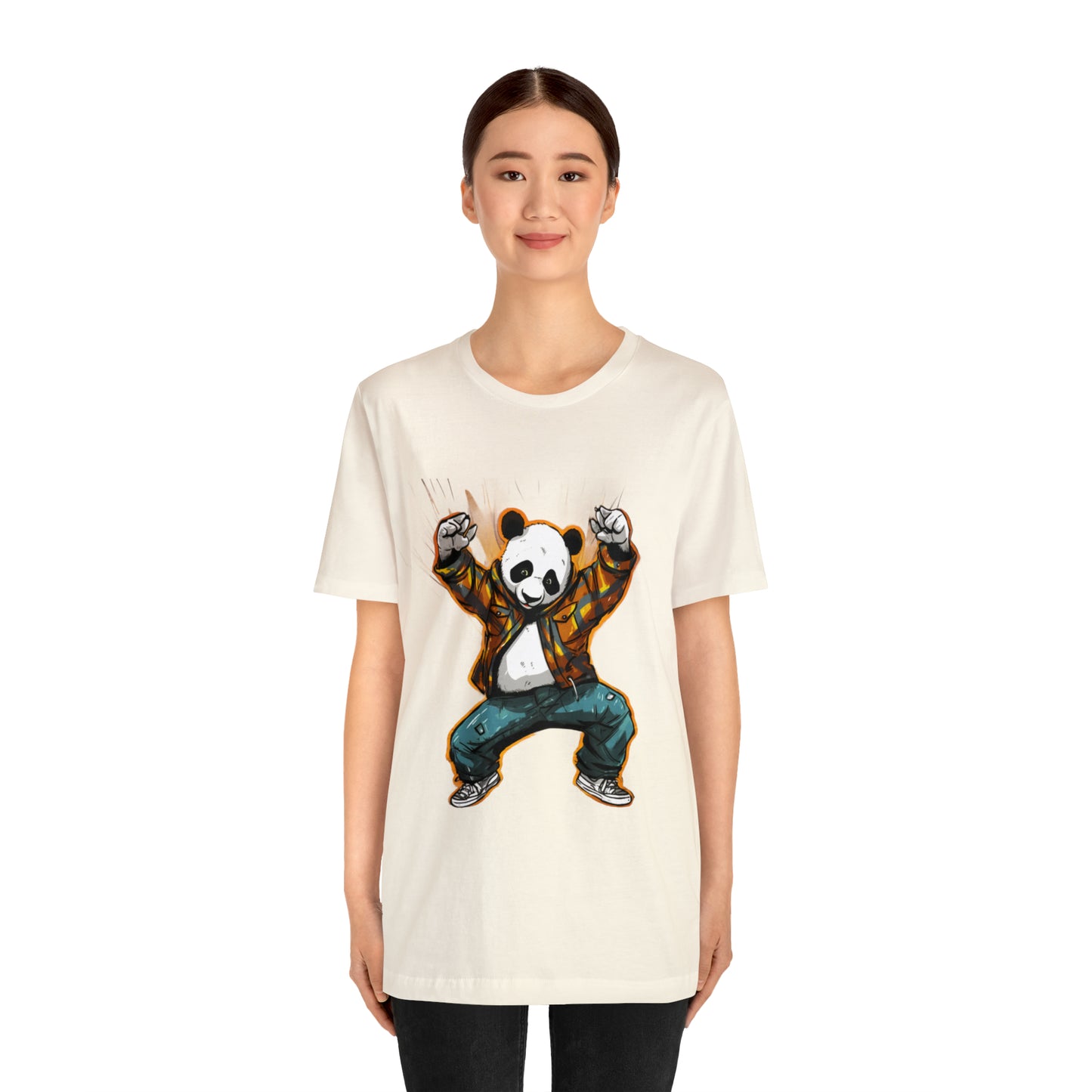 Panda Breakdancing Tee