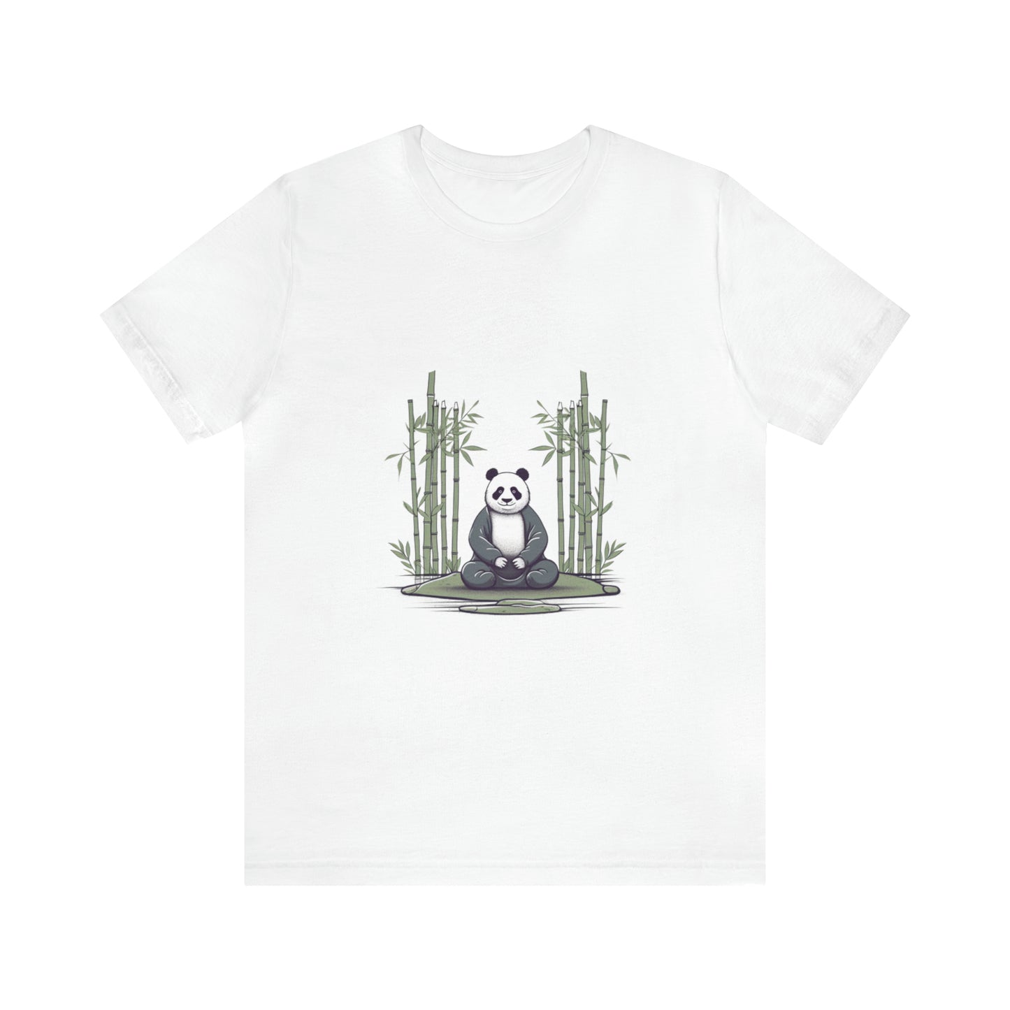 Panda Zen: A Mindful Tee for Unisex