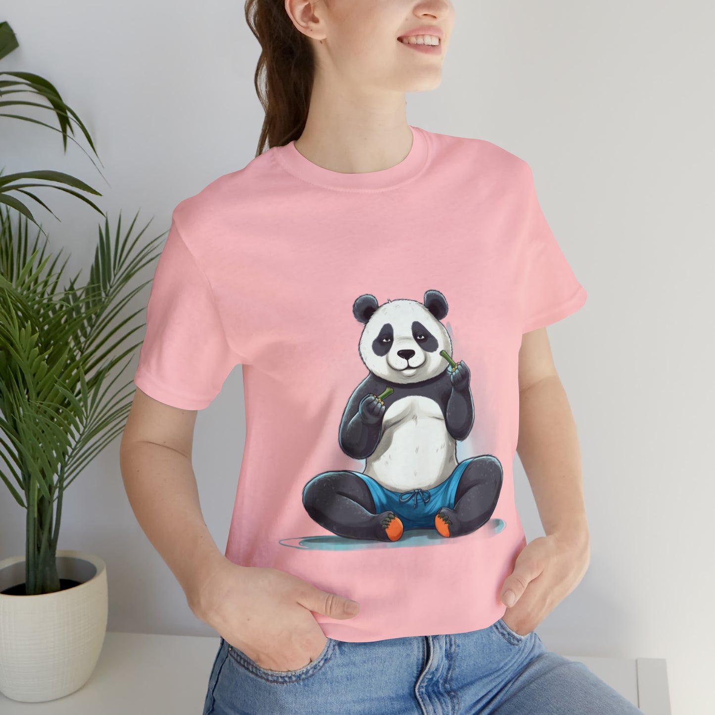 Panda Yoga Tee: For the Fit and Flexible