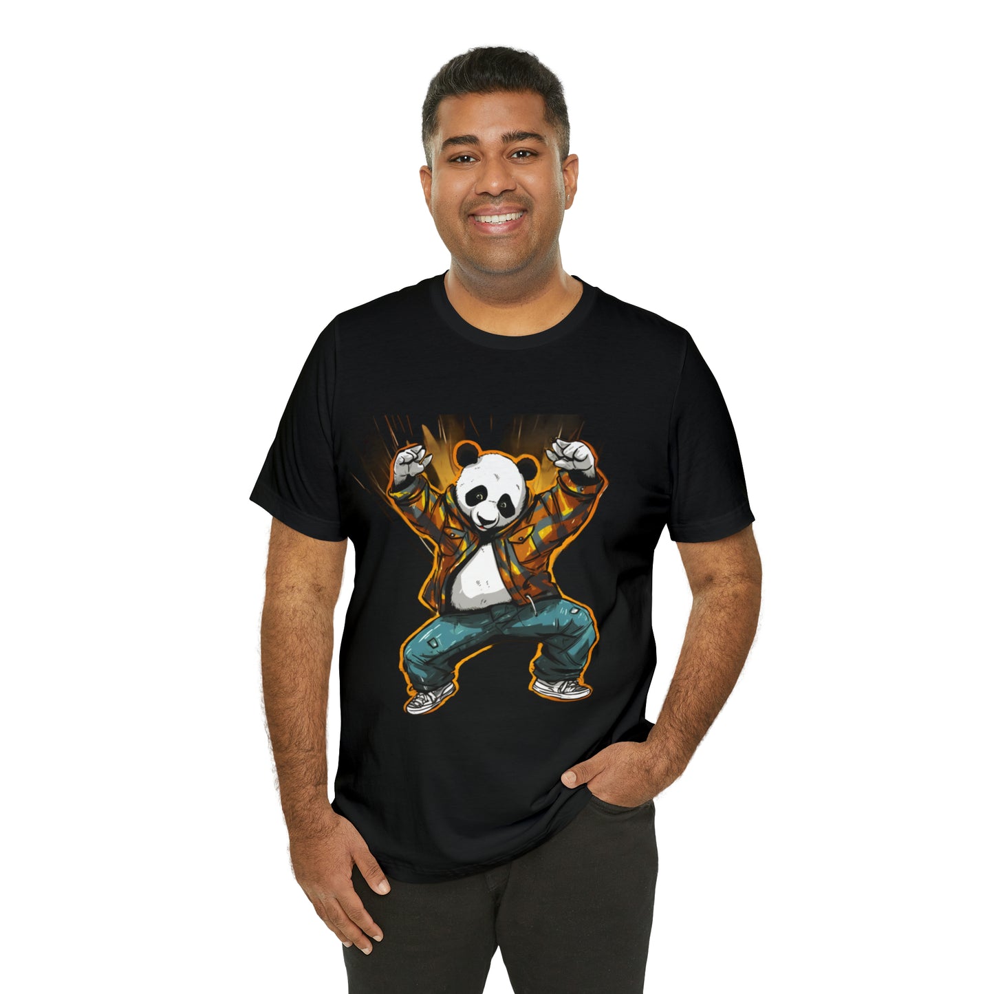 Panda Breakdancing Tee