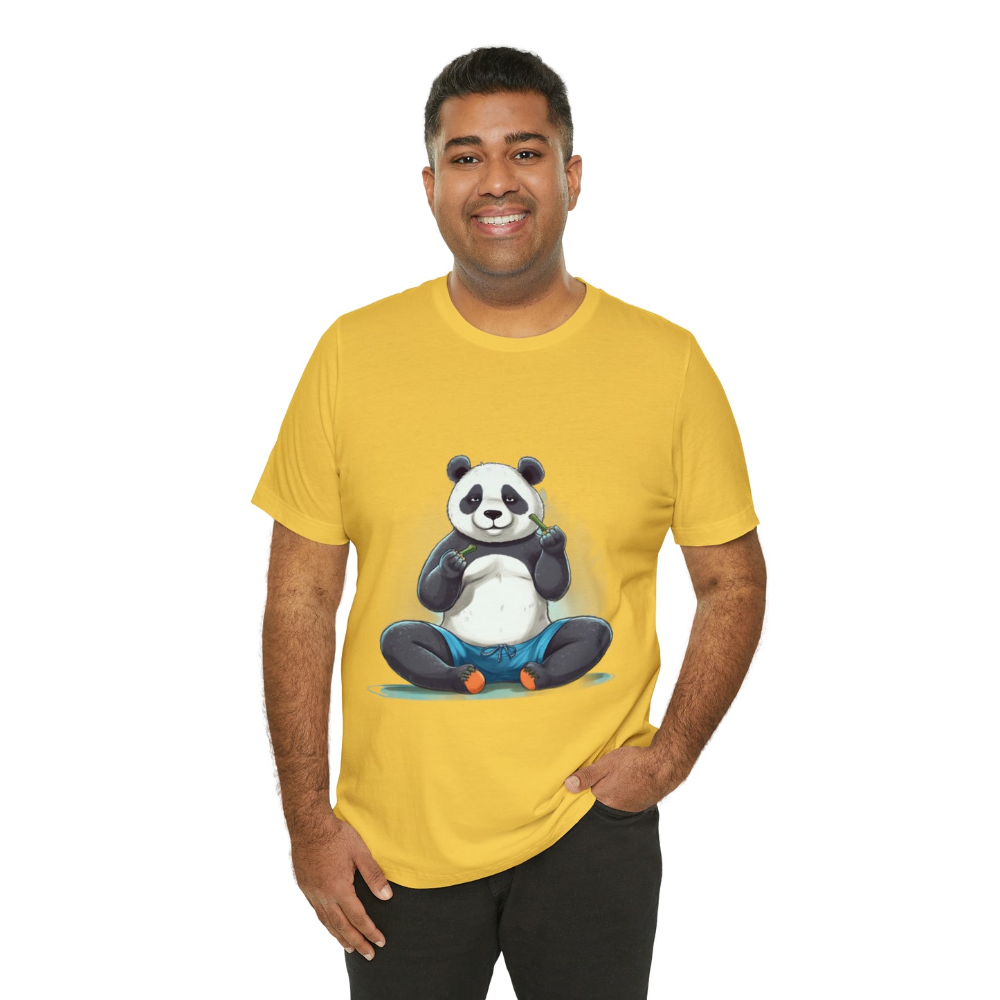 Panda Yoga Tee: For the Fit and Flexible