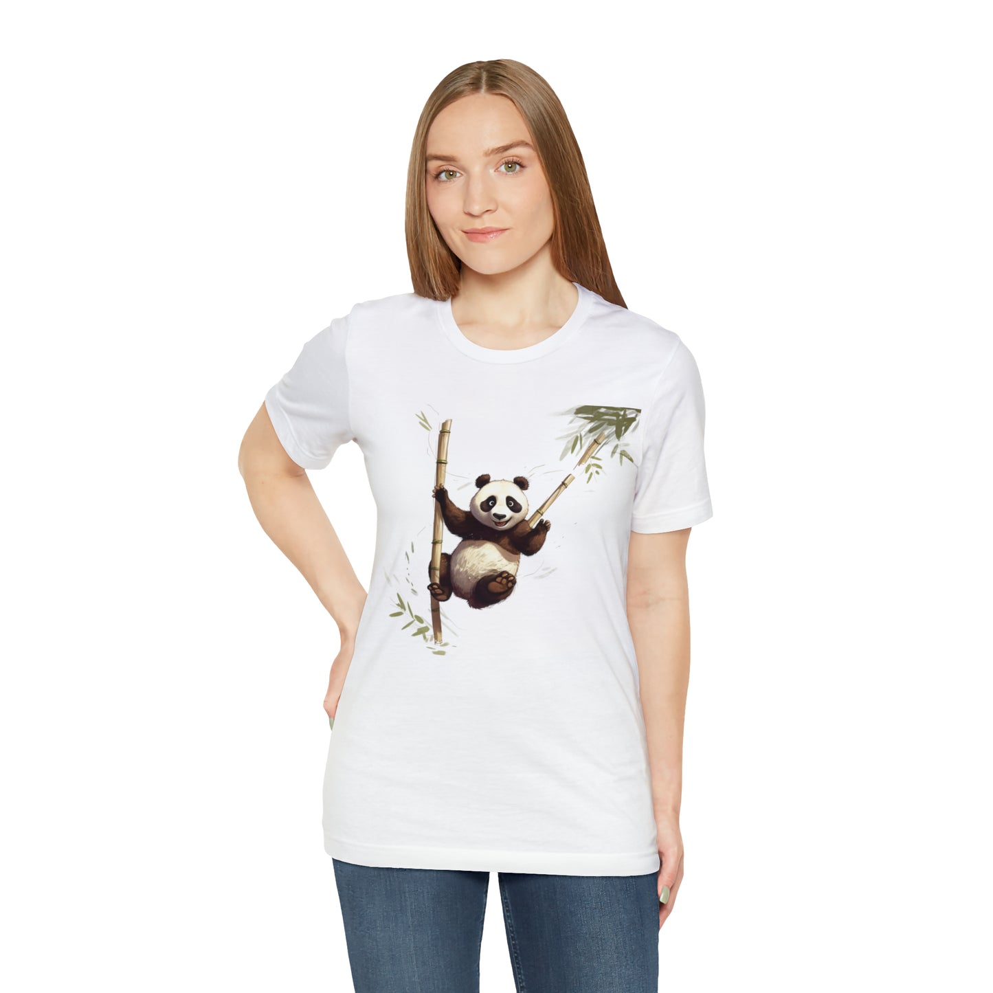 Panda Bungee Jumping Tee