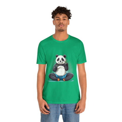 Panda Yoga Tee: For the Fit and Flexible