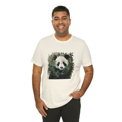 Panda Print Short Sleeve Tee