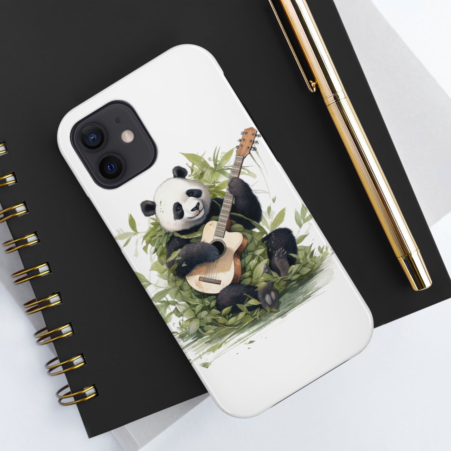 Panda Serenade Phone Case