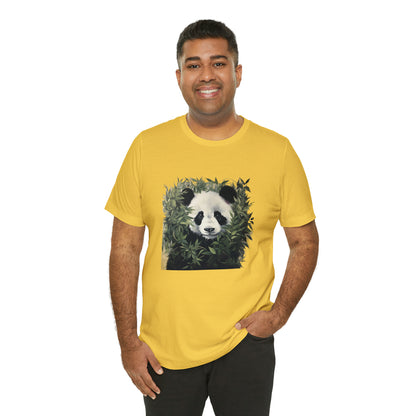 Panda Print Short Sleeve Tee