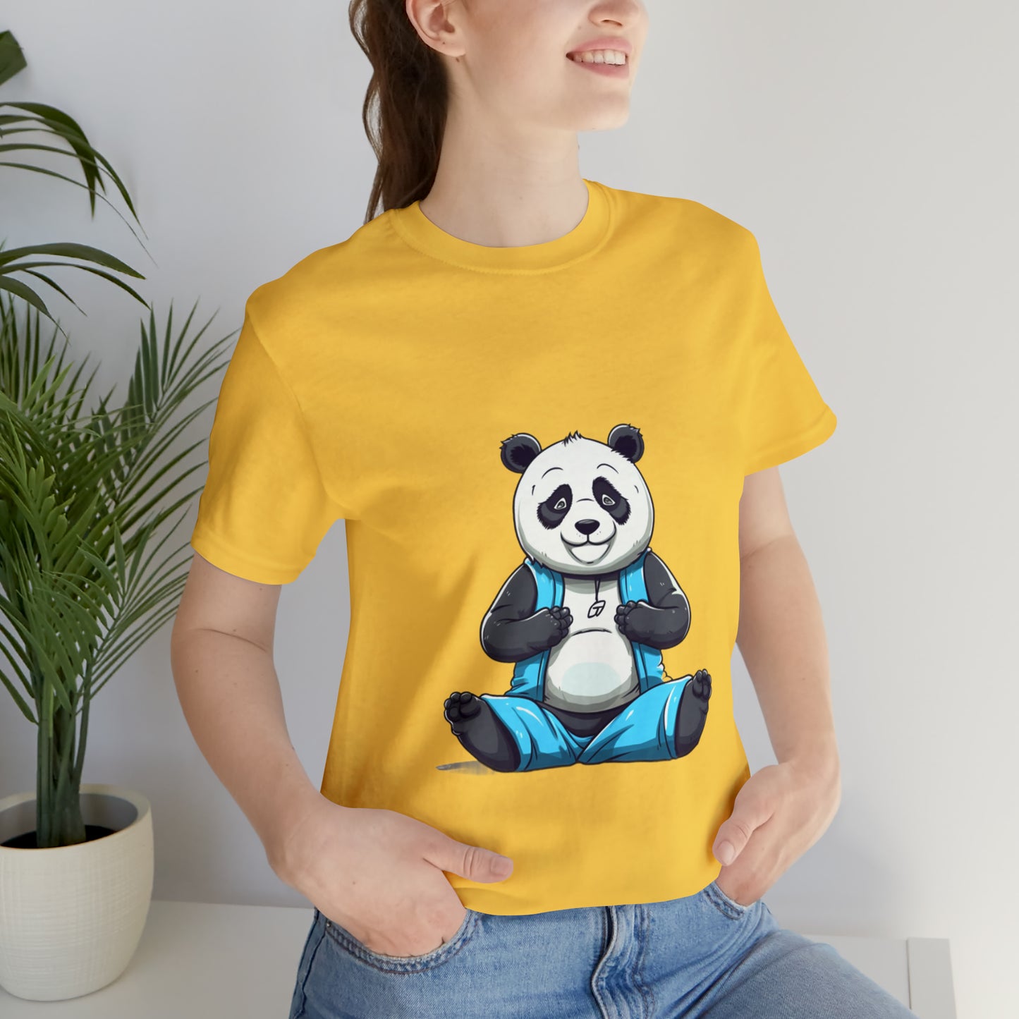 Panda Power Yoga Tee