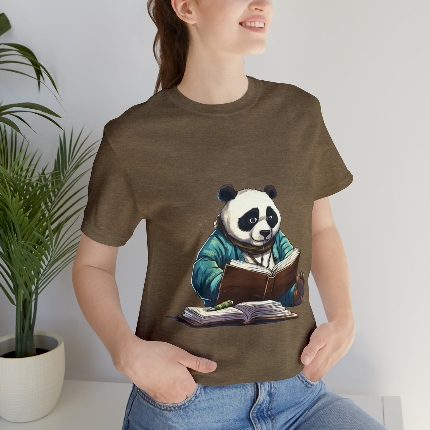 Panda Puns: A Unisex Jersey Short Sleeve Tee