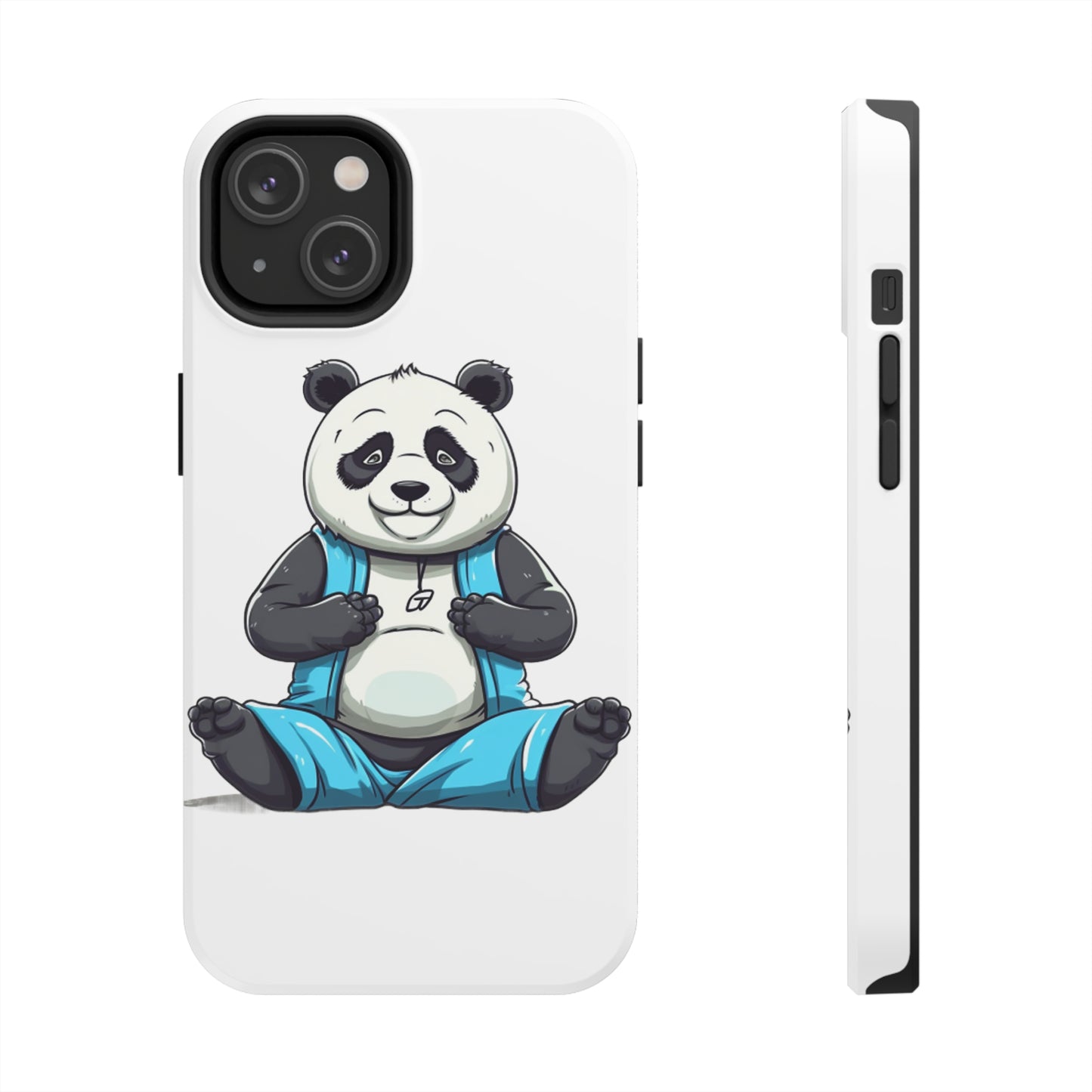 Fitness Panda Doing Yoga - Tough Phone Cases