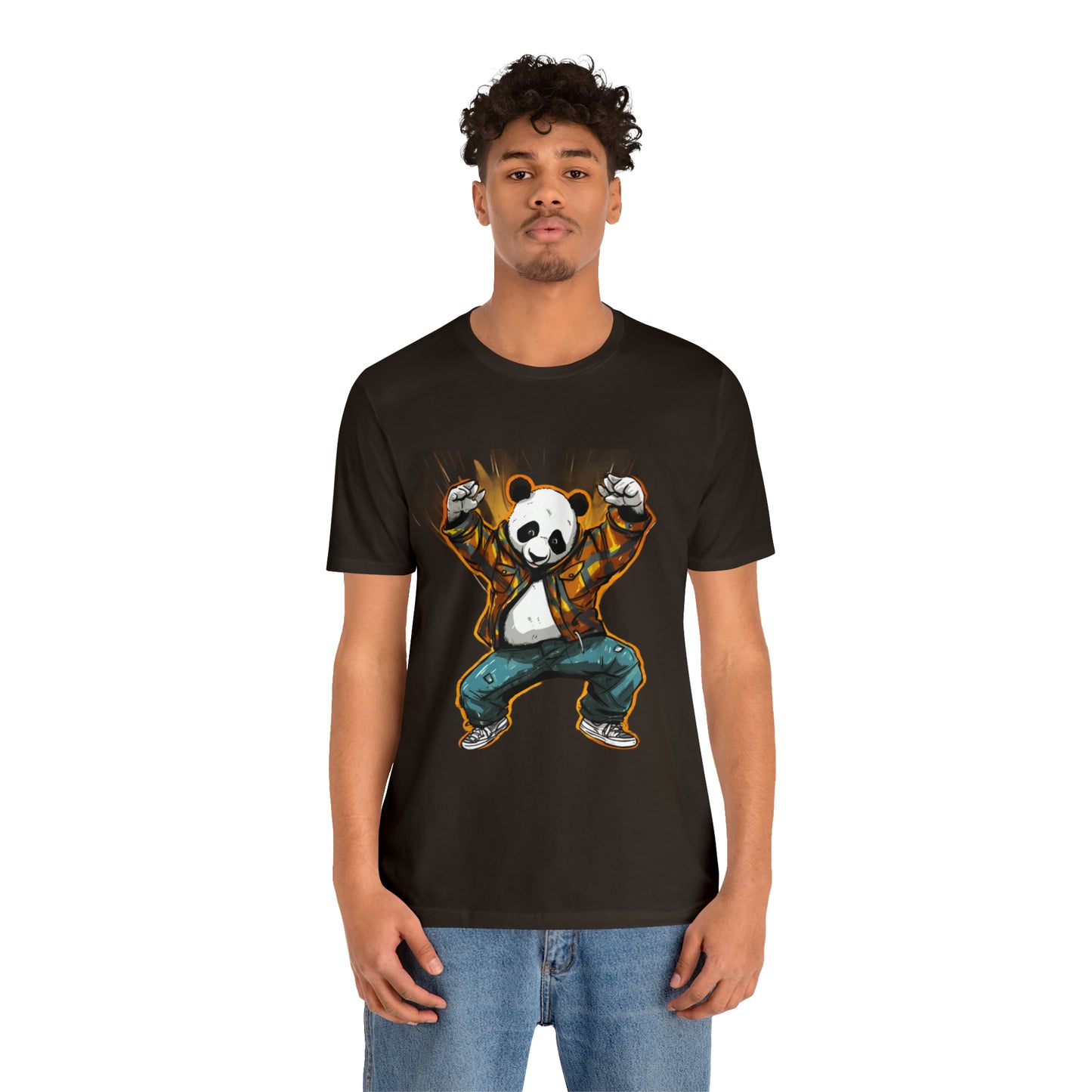 Panda Breakdancing Tee