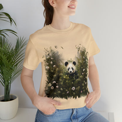 Panda Print Tee - A Tee with an Artistic Touch