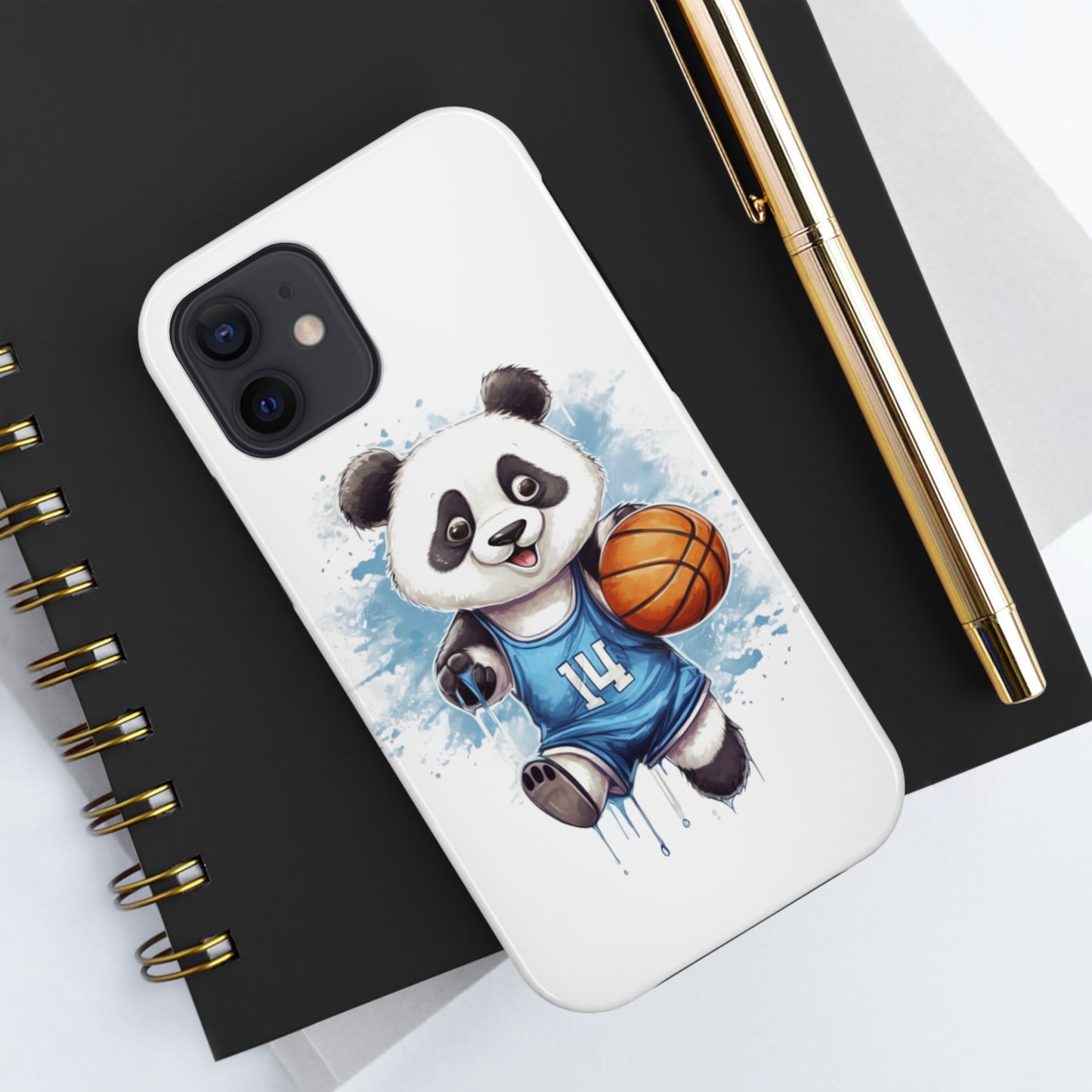 Panda Basketball Tough Phone Case