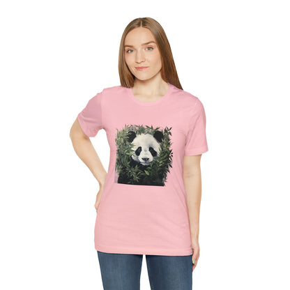 Panda Print Short Sleeve Tee