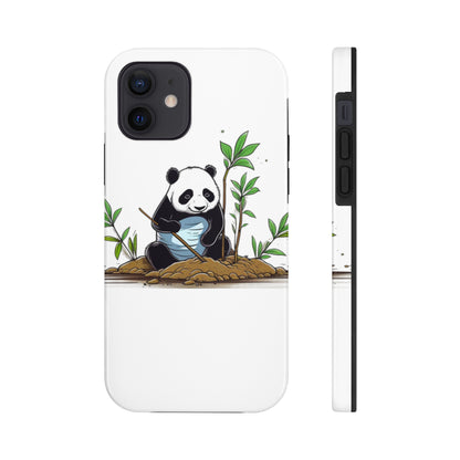 Eco Panda & Bamboo Planting - Tough Phone Case