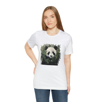 Panda Print Short Sleeve Tee