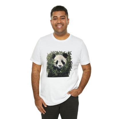 Panda Print Short Sleeve Tee