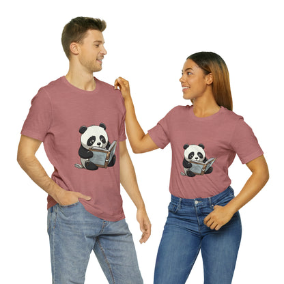 Panda Puns: A Unisex Jersey Short Sleeve Tee