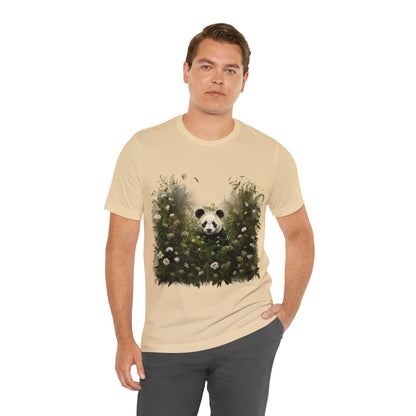 Panda Print Tee - A Tee with an Artistic Touch