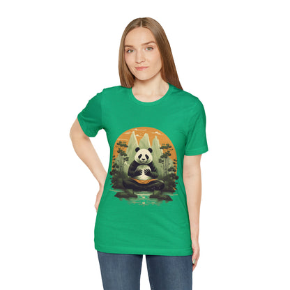 Panda Poses: The Unisex Jersey Short Sleeve Tee