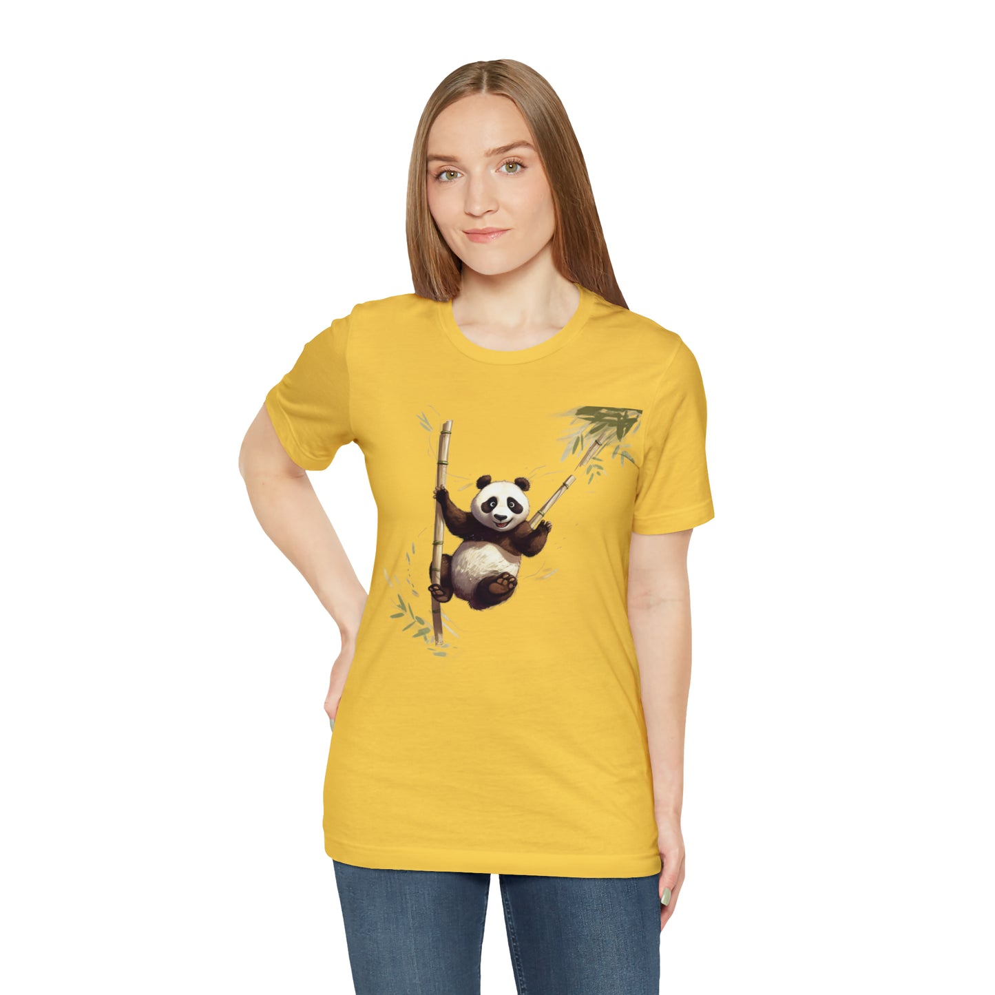 Panda Bungee Jumping Tee