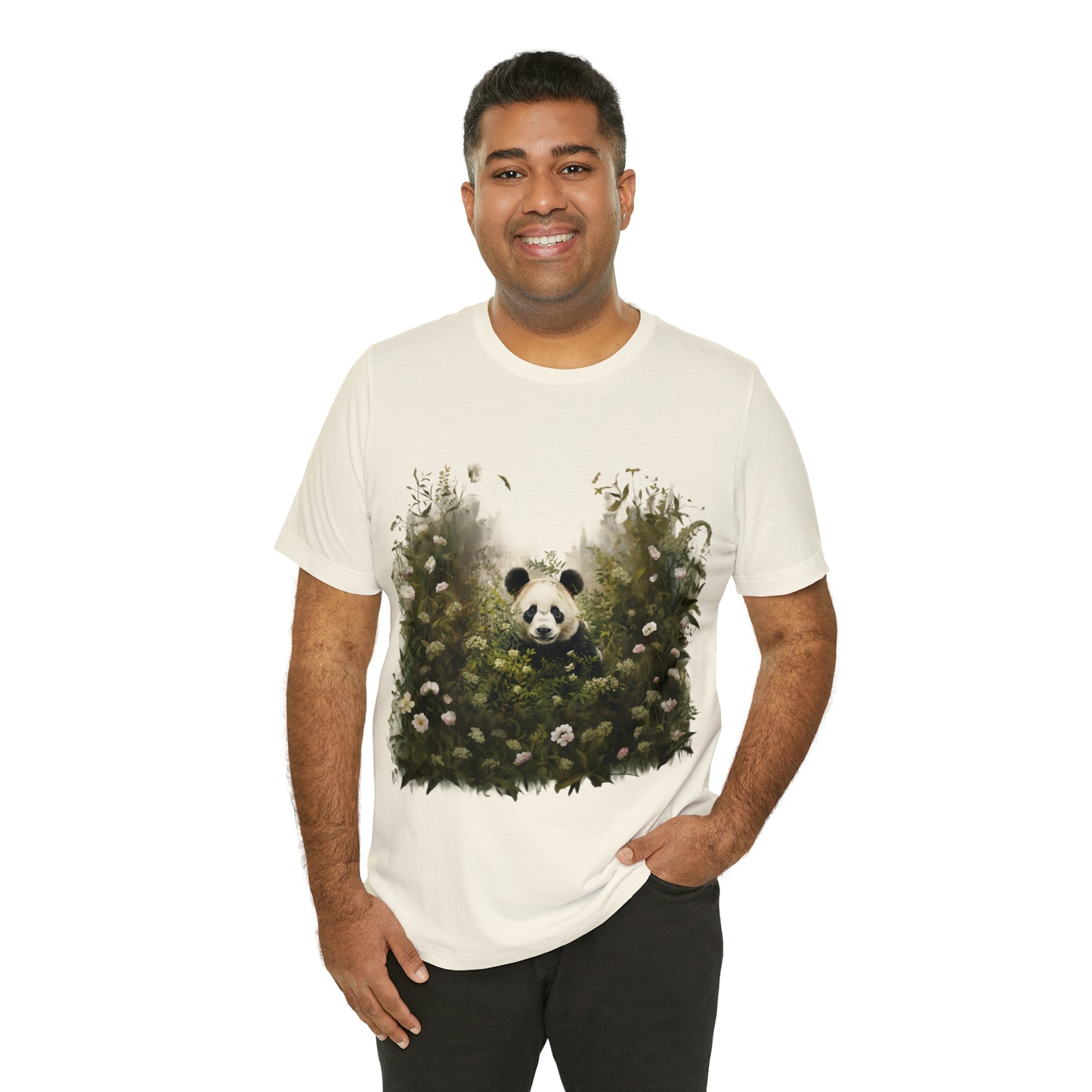 Panda Print Tee - A Tee with an Artistic Touch