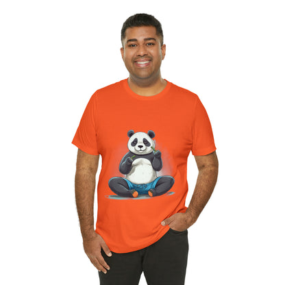 Panda Yoga Tee: For the Fit and Flexible