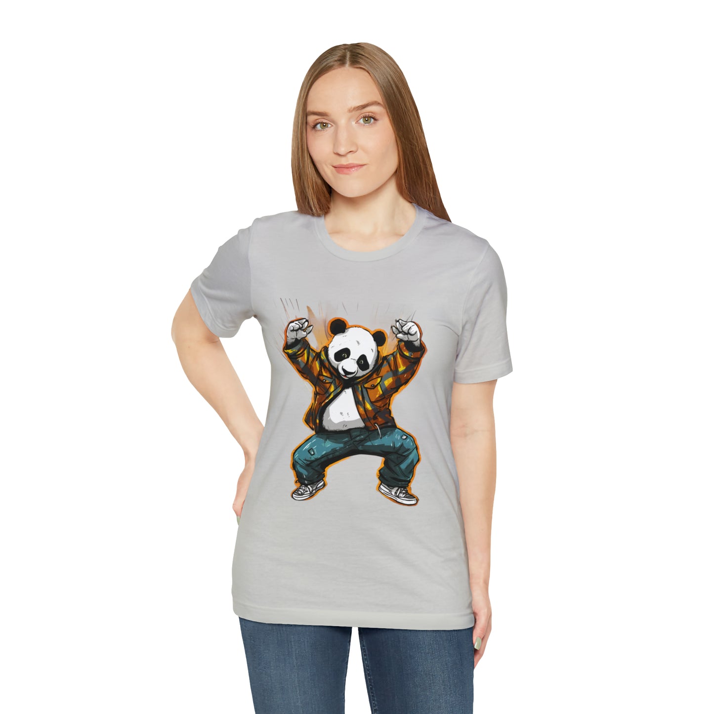 Panda Breakdancing Tee