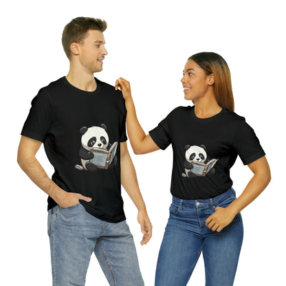 Panda Puns: A Unisex Jersey Short Sleeve Tee