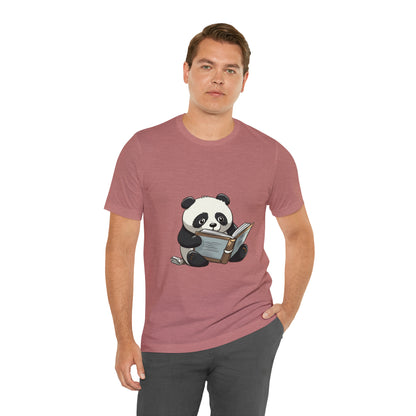 Panda Puns: A Unisex Jersey Short Sleeve Tee