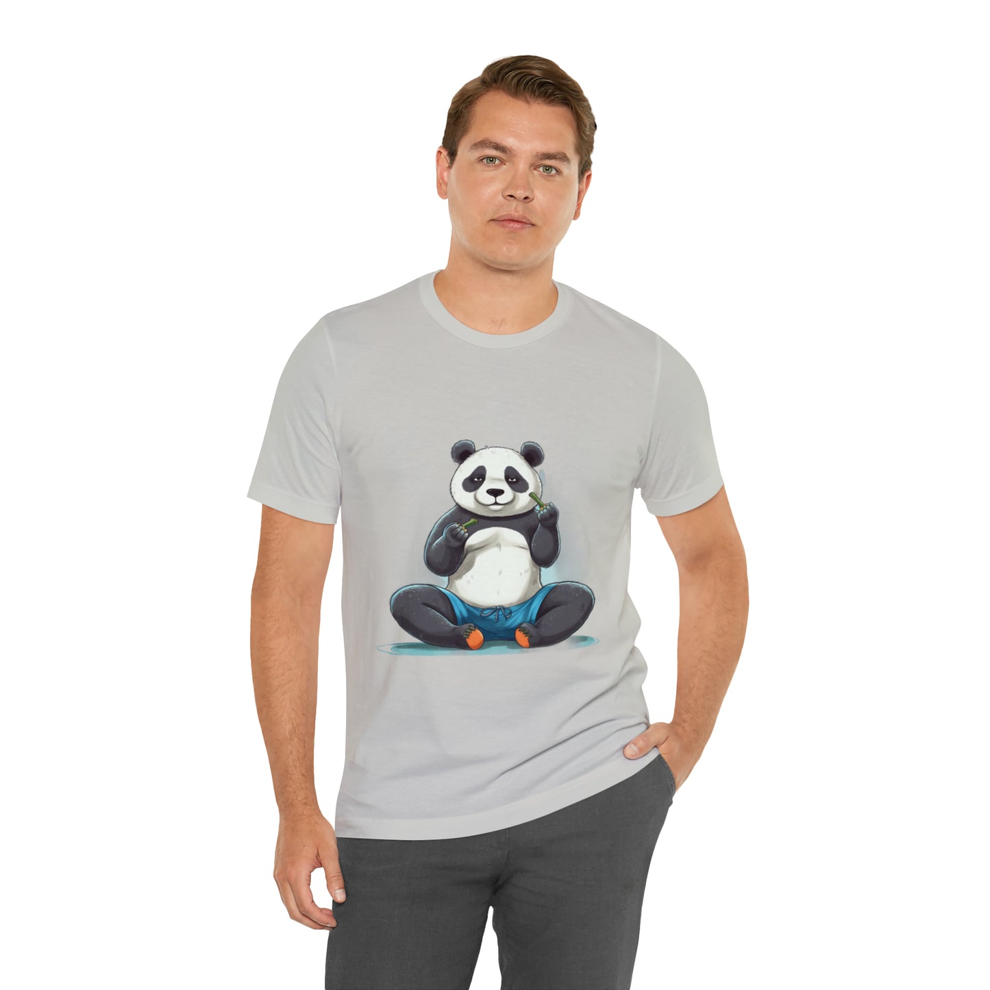 Panda Yoga Tee: For the Fit and Flexible