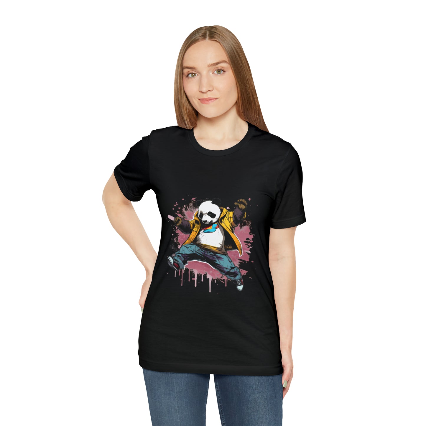 Panda Breakdance Tee