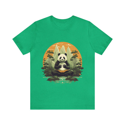 Panda Poses: The Unisex Jersey Short Sleeve Tee