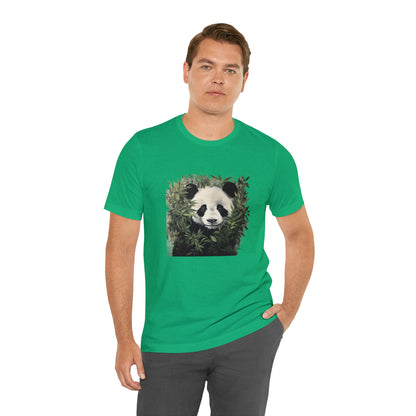 Panda Print Short Sleeve Tee