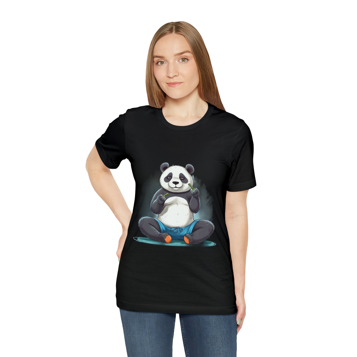 Panda Yoga Tee: For the Fit and Flexible