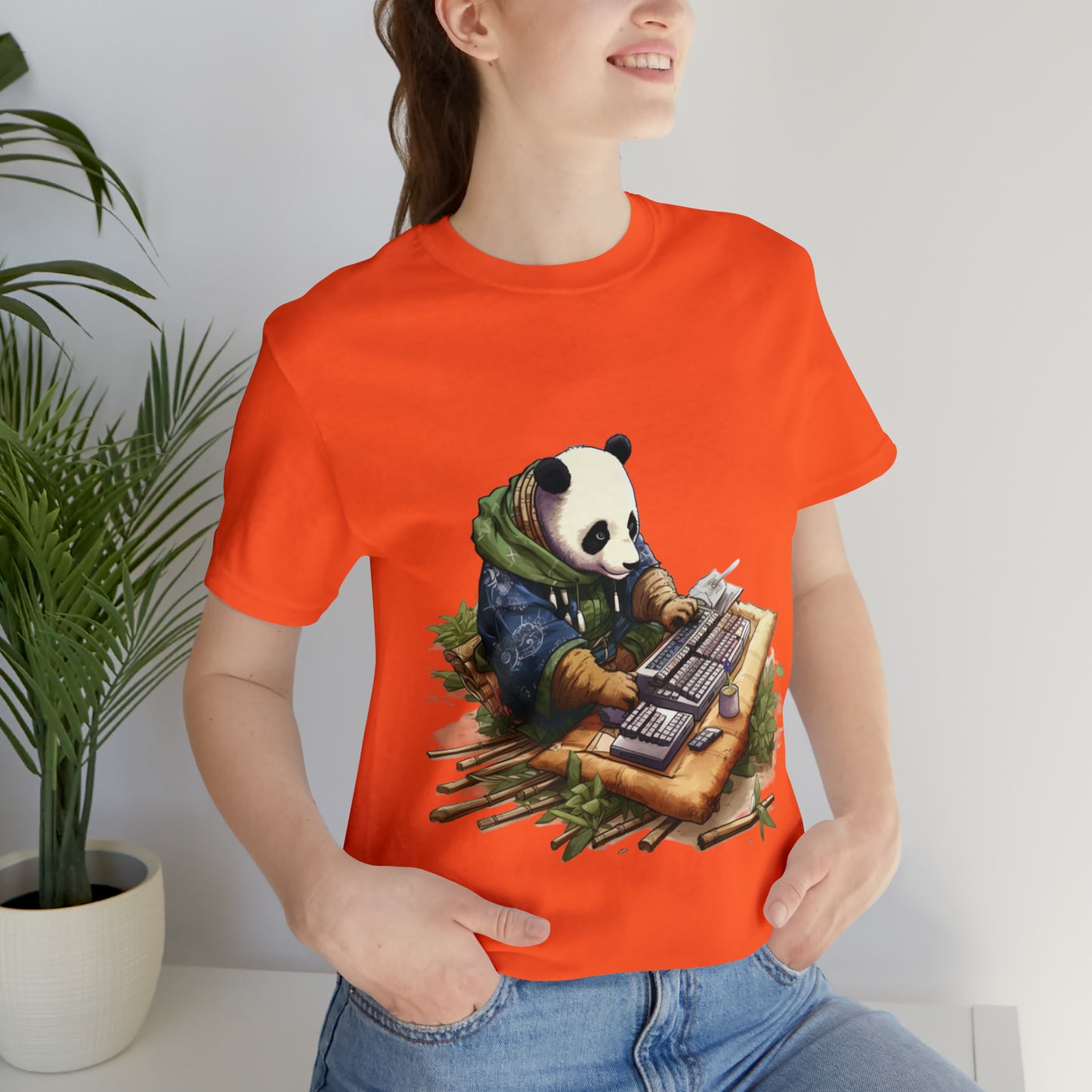 Panda Coding Tee