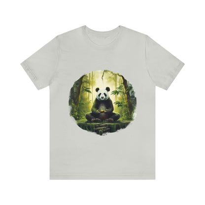 Panda Print Yoga Tee