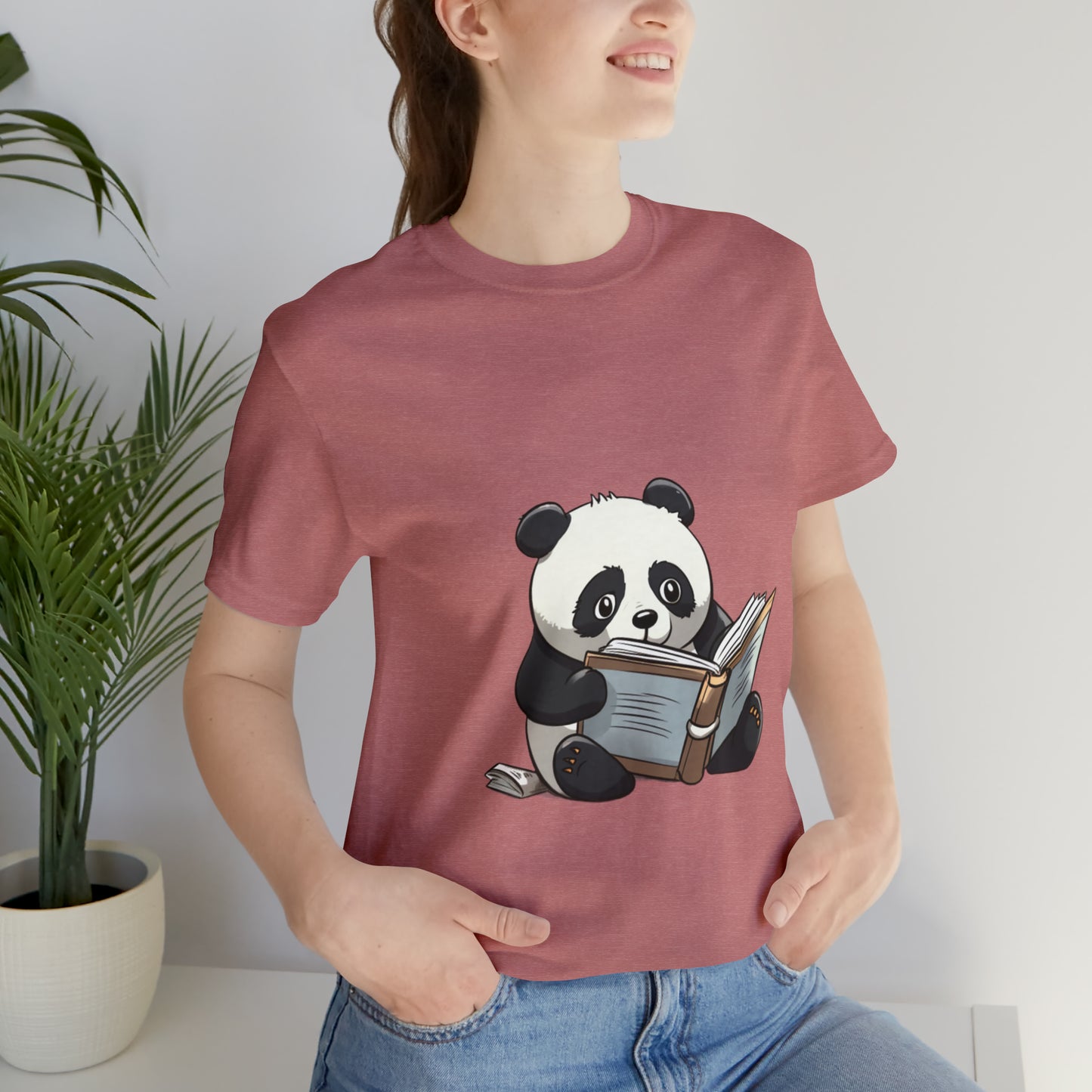 Panda Puns: A Unisex Jersey Short Sleeve Tee