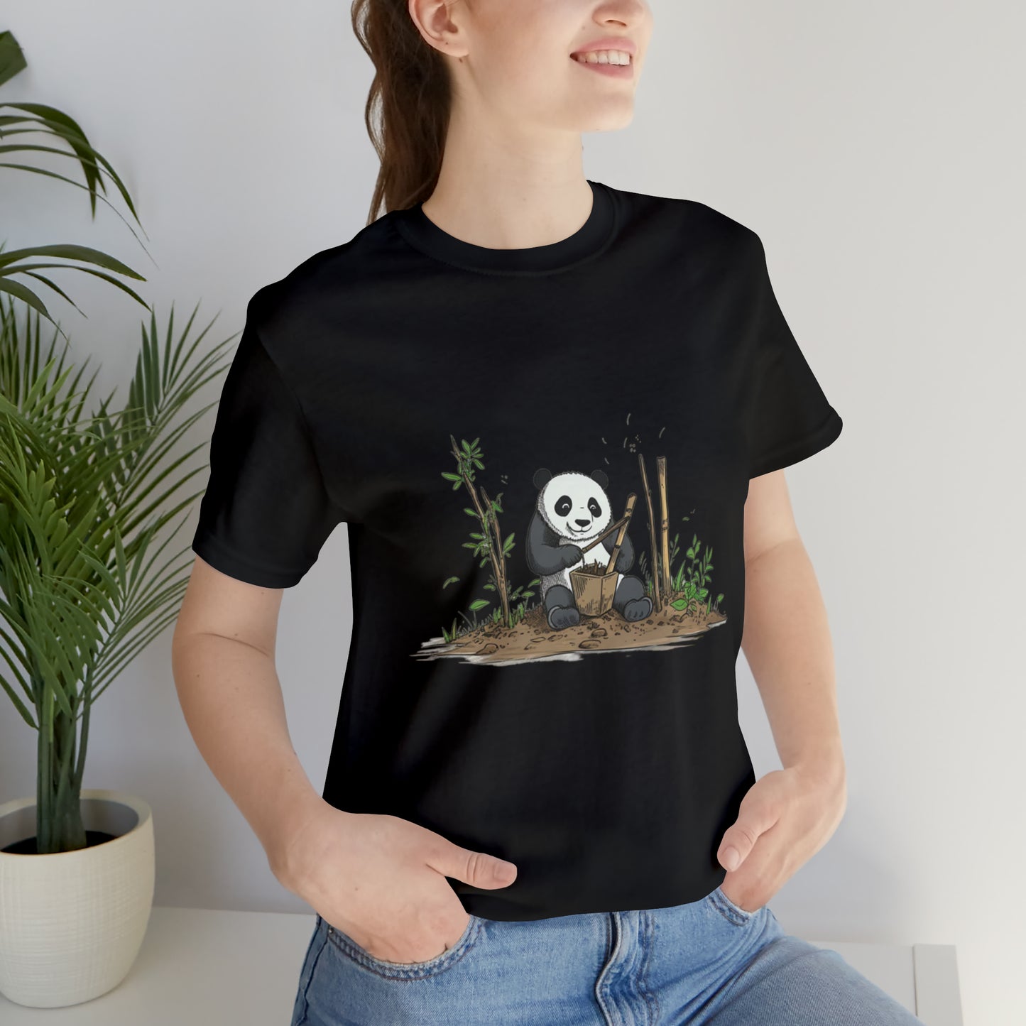 Eco-Panda Unisex Jersey Tee