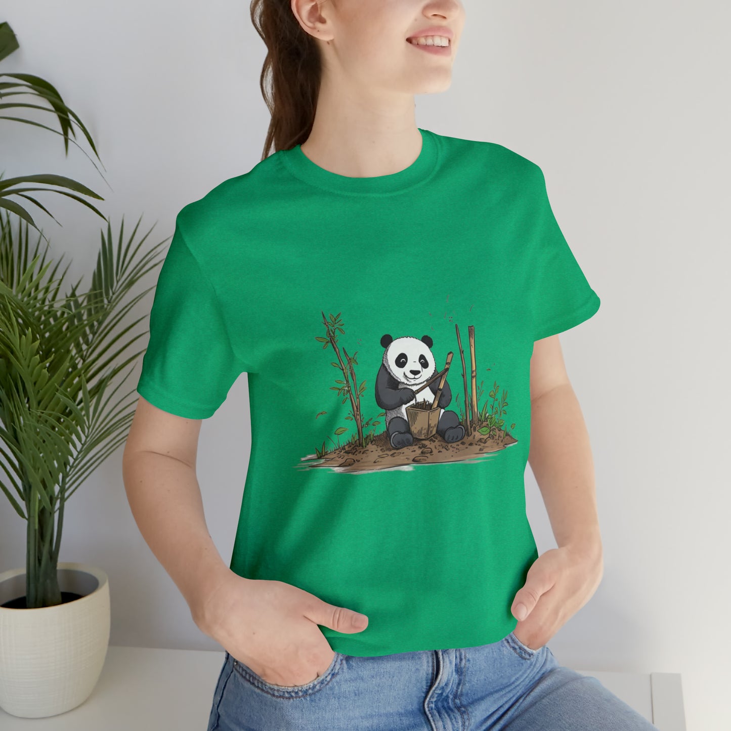 Eco-Panda Unisex Jersey Tee