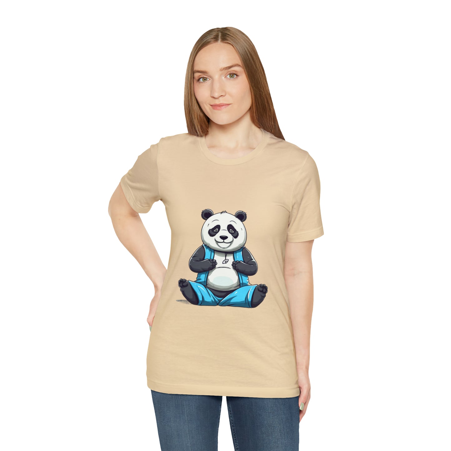 Panda Power Yoga Tee