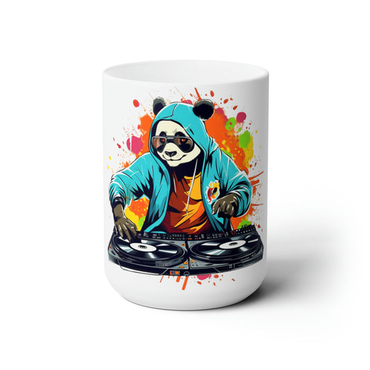 Panda DJ Ceramic Mug