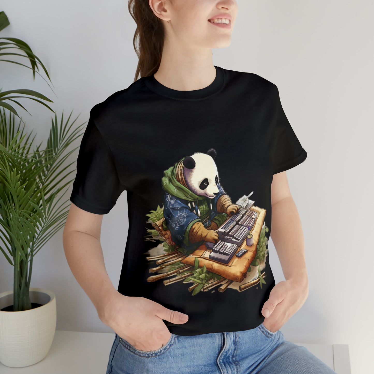 Panda Coding Tee