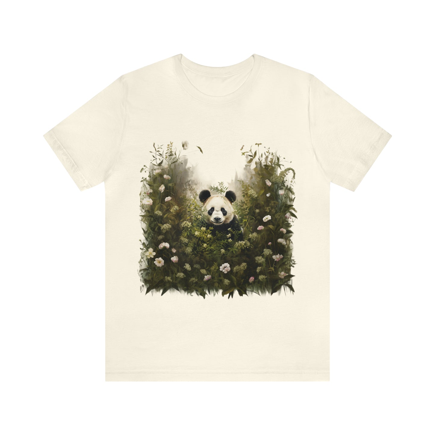 Panda Print Tee - A Tee with an Artistic Touch